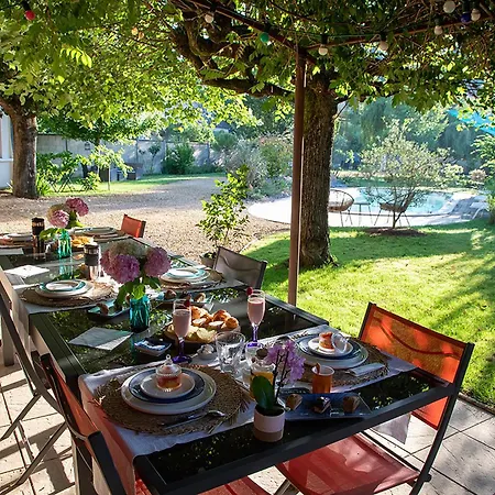 O'myosotis - 400m Centre Historique - Parking Gratuit - Piscine Et Jardin Bed & Breakfast 4*